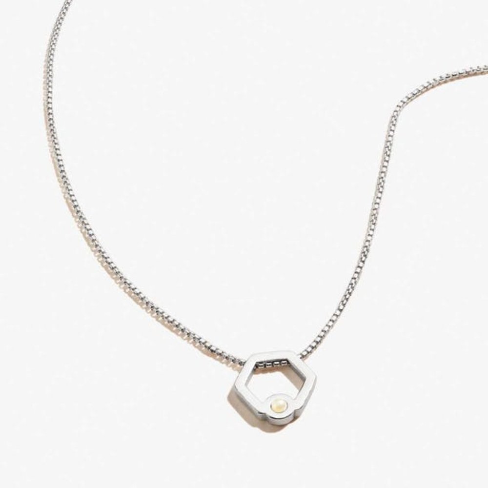 Alex & Ani Honeycomb Necklace, 18"